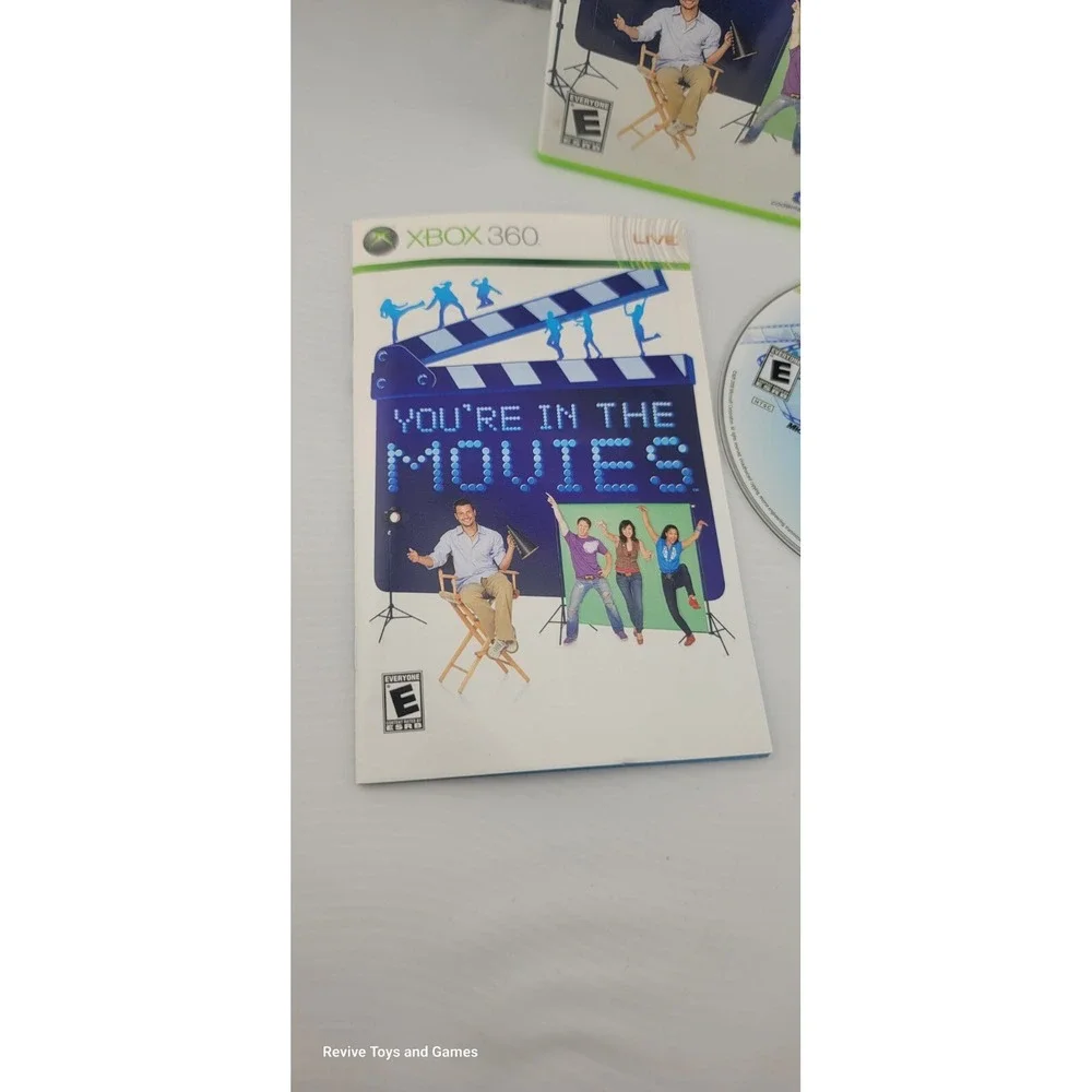 You're‎ in the Movies (Microsoft Xbox 360, 2008) CIB Complete Tested and Working